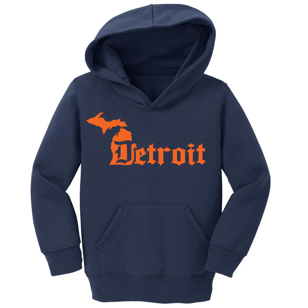 Detroit D Tigers Michigan State Hoodie with Custom Name
